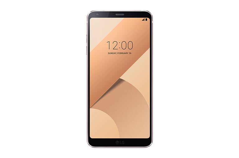 Front view of LG G6 Gold  LGH870DS