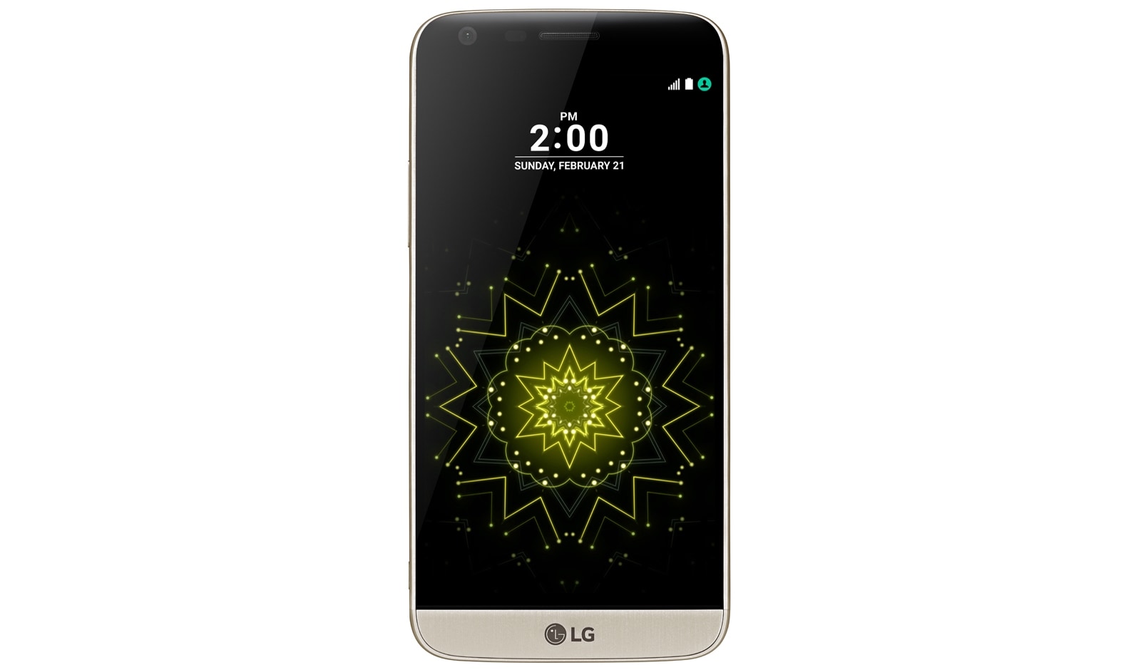 Front view of LG G5 SE Gold LGH845