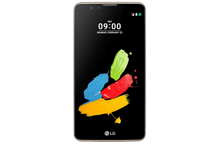 Front view of LG Stylus 2 LGK520DY