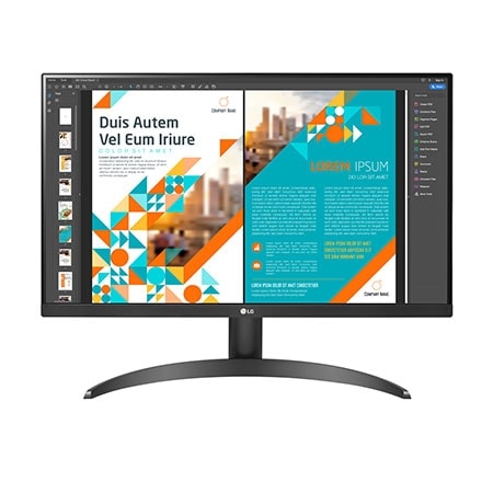 品質保証 23.8” QHD Monitor - 24QP500-B | LG ID 周辺機器