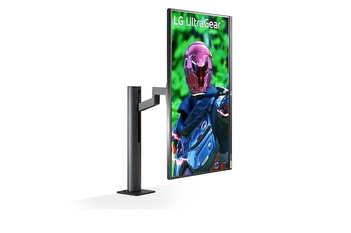 LG 27" UltraGear™ Nano IPS 1ms (GtG) Ergo Gaming Monitor, 27GN880-B