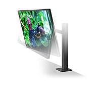 LG 27" UltraGear™ Nano IPS 1ms (GtG) Ergo Gaming Monitor, 27GN880-B