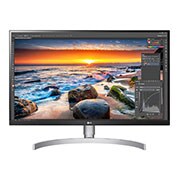 Monitor IPS LED 4K Kelas 27&#34; dengan VESA DisplayHDR 400 (Diagonal 27&#34;) 27UL850-W tampak depan