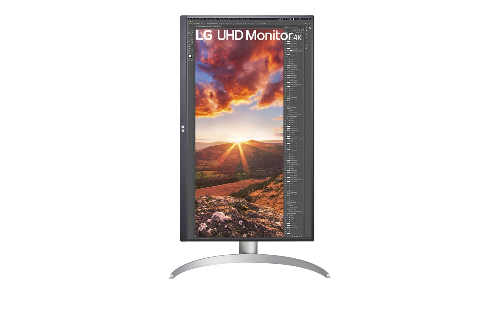 LG 27" Monitor IPS UHD 4K dengan VESA DisplayHDR™ 400, 27UP850N-W