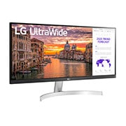 LG Monitor LG 29 inch 21:9 UltraWide WFHD IPS HDR10 dengan FreeSync, 29WN600-W