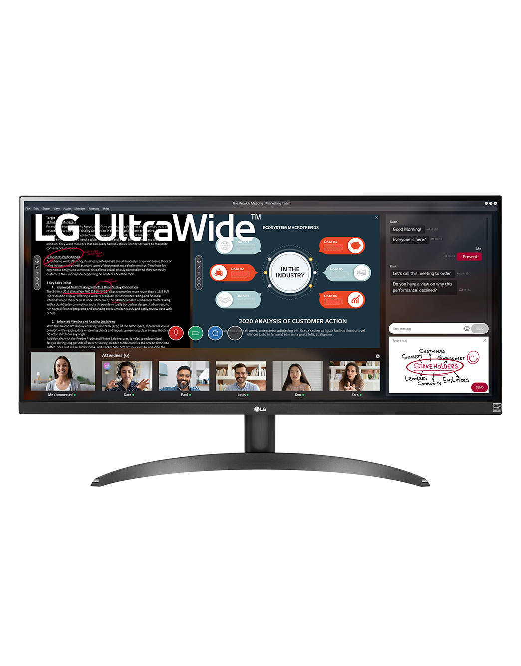 LG ウルトラワイドモニター 29WP500 29