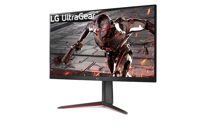 LG 31,5" QHD UltraGear™ Monitor Gaming dengan 165Hz & MBR 1 milidetik, 32GN650-B