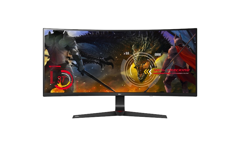 LG Curved Ultrawide Gaming 21:9 Monitor with 144Hz Refresh Rate with G-Sync 34", 34UC89G-B