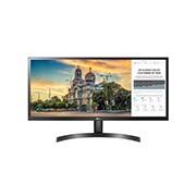 Front view of Monitor LED IPS Ultrawide® 21:9 Kelas 34&#34; (Diagonal 34&#34;) 34WK500-P