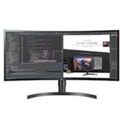 Monitor QHD (3440 x 1440) UltraWide™ Lengkung IPS 34&#34; 34WL75C-B tampak depan