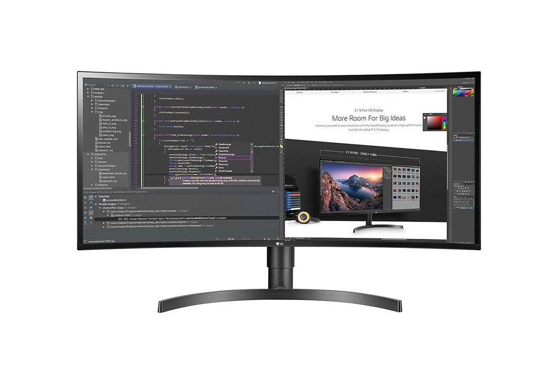 LG 21:9 34" Monitor LG UltraWide™ LG , 34WN80C-B