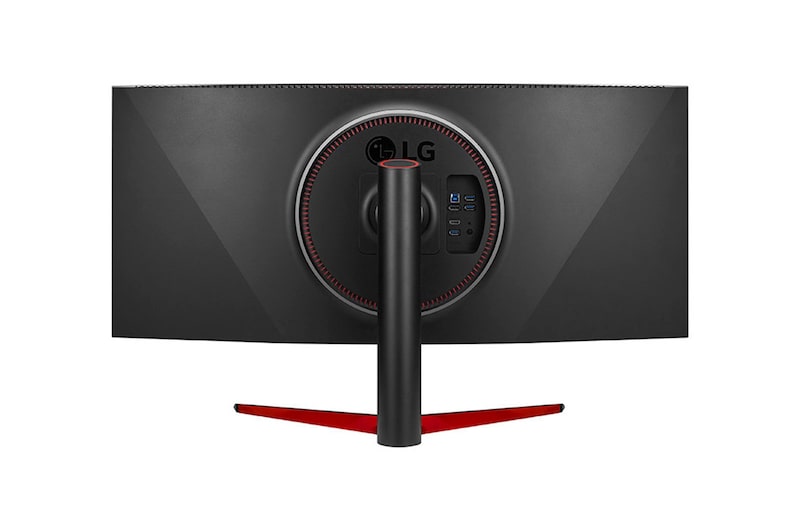 LG Nano IPS WQHD+ Lengkung 21:9 UltraGear™ 38” 1 milidetik 144Hz HDR 400 Sphere Lighting 2.0 Tanpa Tepi Secara Virtual 4-Sisi, 38GN950-B