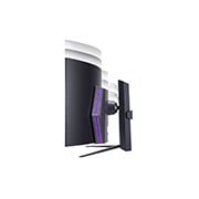 LG Monitor Game WQHD Lengkung OLED UltraGear™ 45'' dengan Kecepatan Refresh 240Hz Waktu Respons 0,03 milidetik, 45GR95QE-B