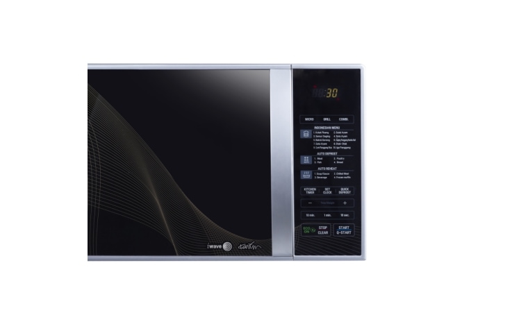 LG Microwave -  Quartz Heater, MH6343BAK