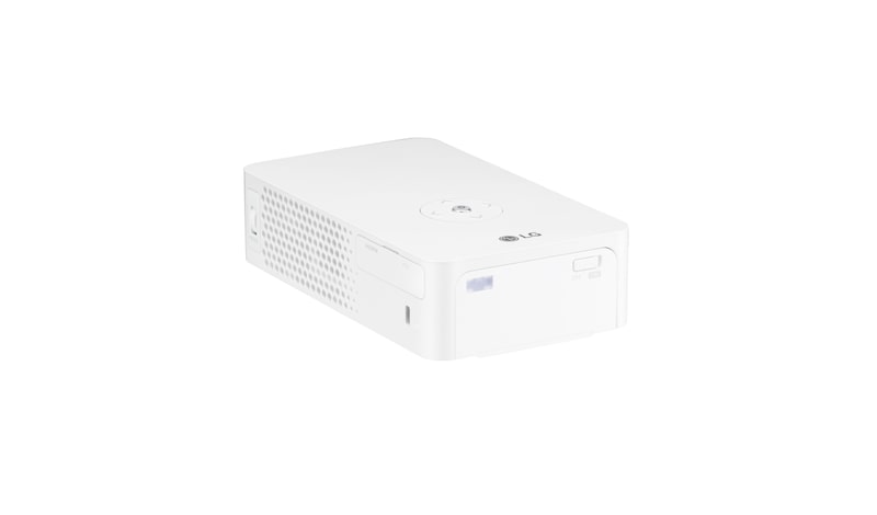 LG Proyektor HD LED Portabel MiniBeam - daya tahan baterai hingga 4 jam, PH30JG