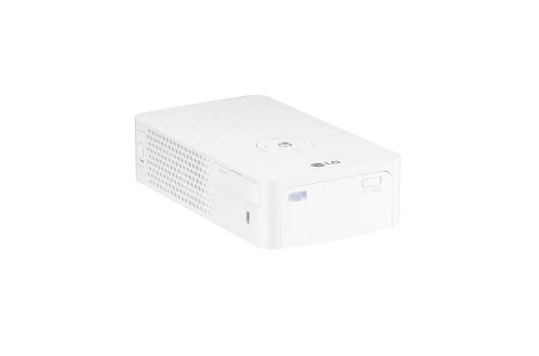 LG Proyektor HD LED Portabel MiniBeam - daya tahan baterai hingga 4 jam, PH30JG