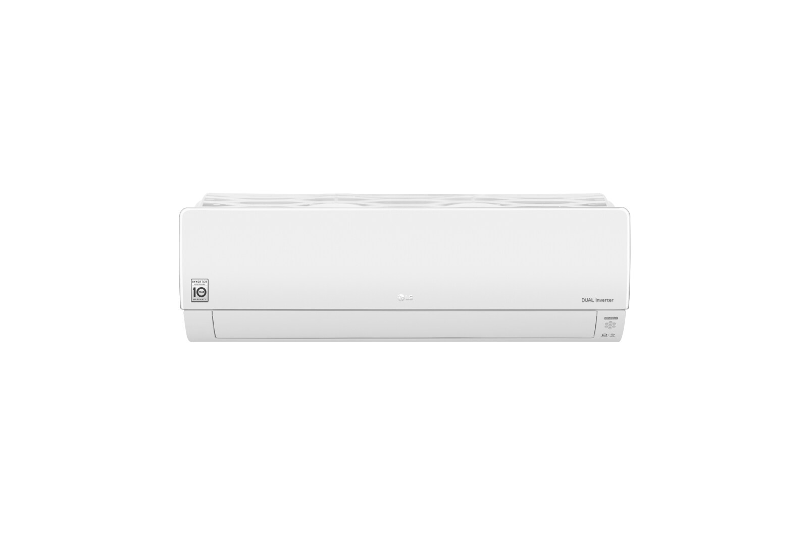 Front view of Deluxe Inverter 2PK 1420 Watt dengan SmartThinQ D19RIV3