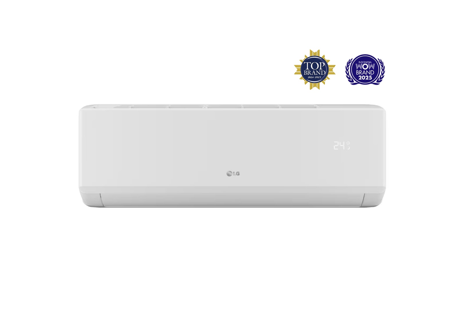 Tampak depan AC LG Standard 3/4 PK(H07TN4)