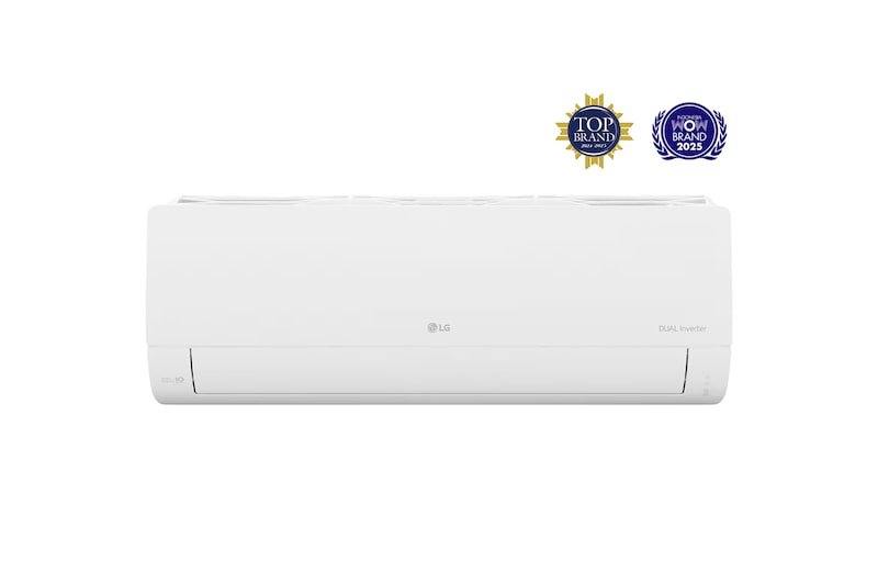 Tampak depan LG DUALCOOL with Watt Control-New Eco 1.5PK(T12EV5)