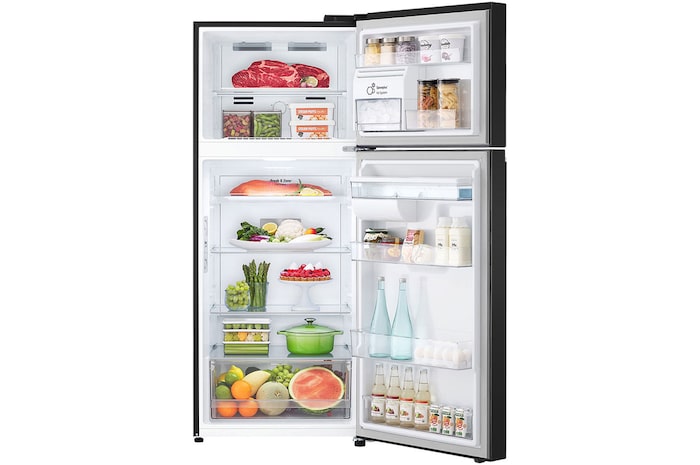 LG 410L / 374L Kulkas 2 Pintu Auto Ice Maker, GN-F372PXAK