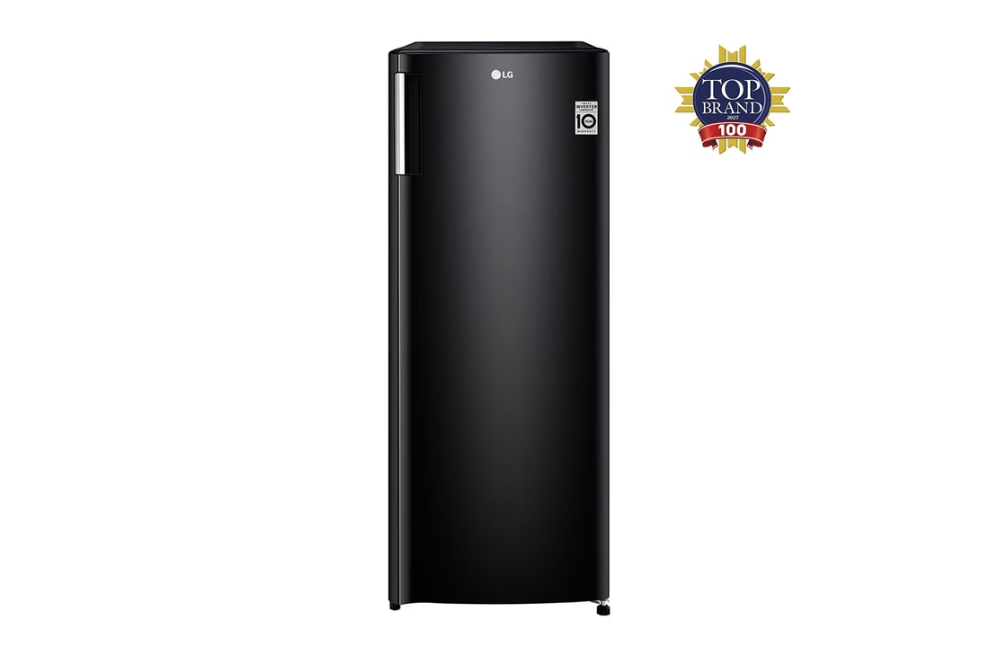 Tampak depan Freezer 1 Pintu 171L / 165L(GN-INV304BK)