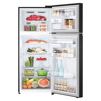 LG 410L / 374L Kulkas 2 Pintu Auto Ice Maker, GN-F372PXAK