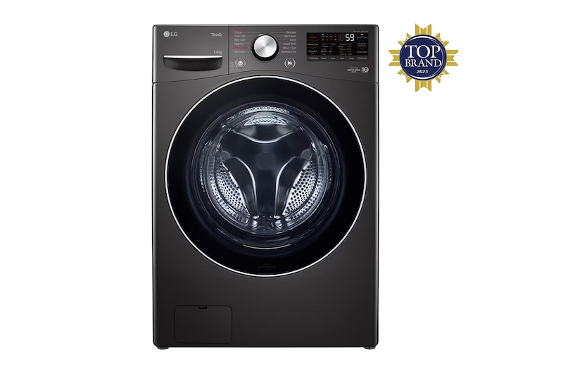 Front view of 15kg Front Loading Mesin Cuci AI DD™ F2515STGB