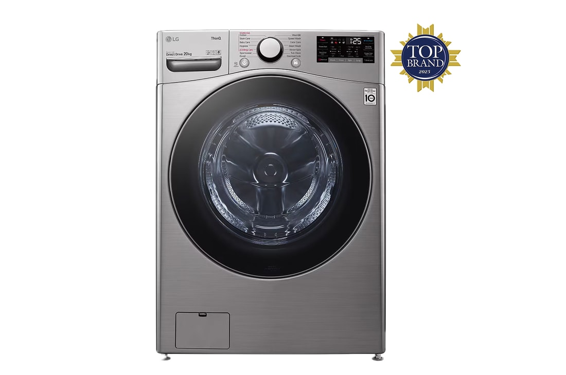 LG 20kg Mesin Cuci Front Loading AI DD™, F2720SVRV