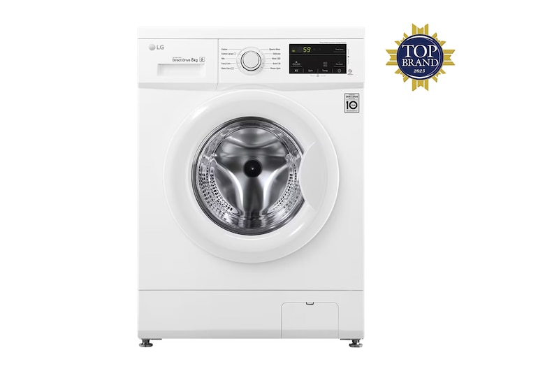 LG 8kg Front Loading Mesin Cuci AI DD™, FM1208N3W