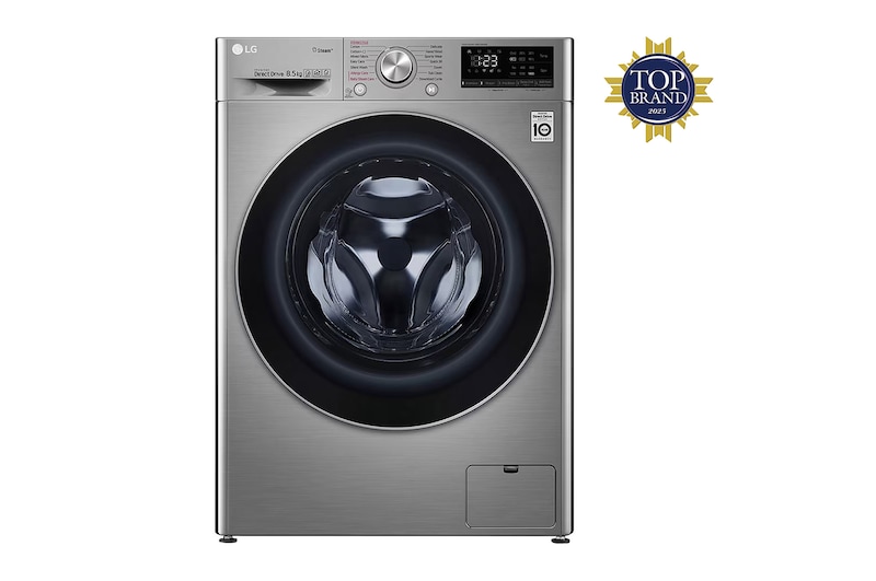 LG 8.5kg Front Loading Mesin Cuci AI DD™, FV1285S3VS