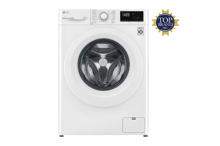 LG 8.5kg Front Loading Mesin Cuci AI DD™, FV1285S5WS