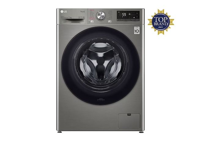 LG 11kg Front Loading Mesin Cuci AI DD™, FV1411S4PN