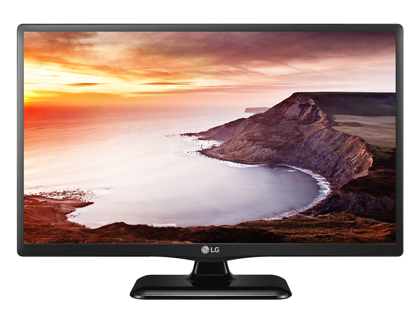 Front view of LG TV 24LF450A