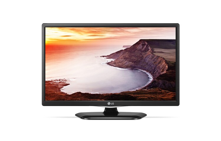 Front view of LG TV 24LF454A