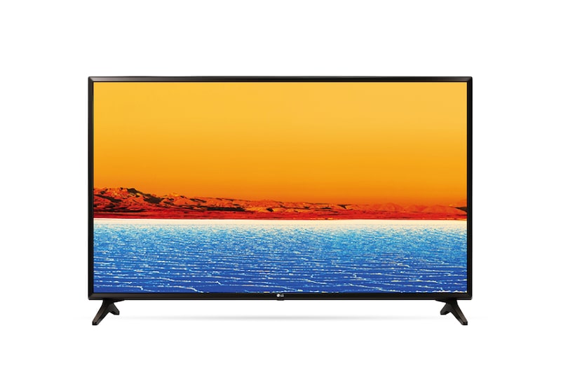Front view of 32" LG Smart TV - HD 32LJ550D