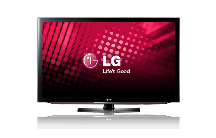 Front view of 37&#34; LG Full HD LCD TV with 100,000:1 Dynamic Contrast Ratio 37LD460