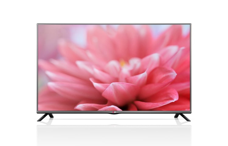 Front view of LG CINEMA 3D TV with IPS panel 42LB620T