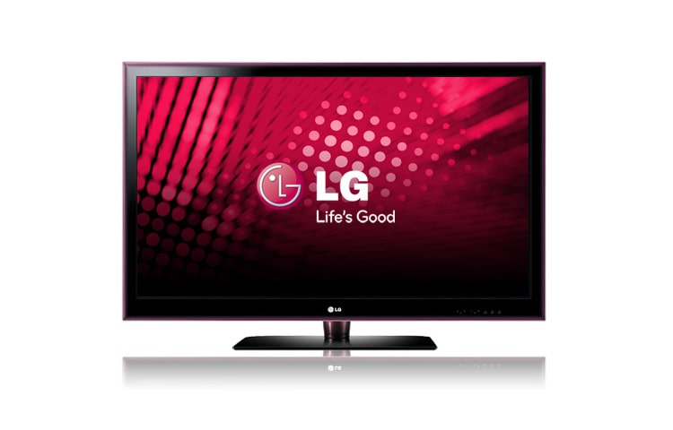 Front view of 42&#34; LED Infinia TV with Full HD, 100Hz TruMotion and 5,000,000:1 Dynamic Contrast Ratio 42LE5500