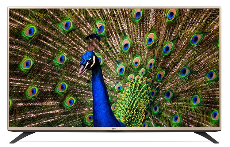 Front view of 43&#34; ULTRA HD TV - 4K Resolution 43UF690T