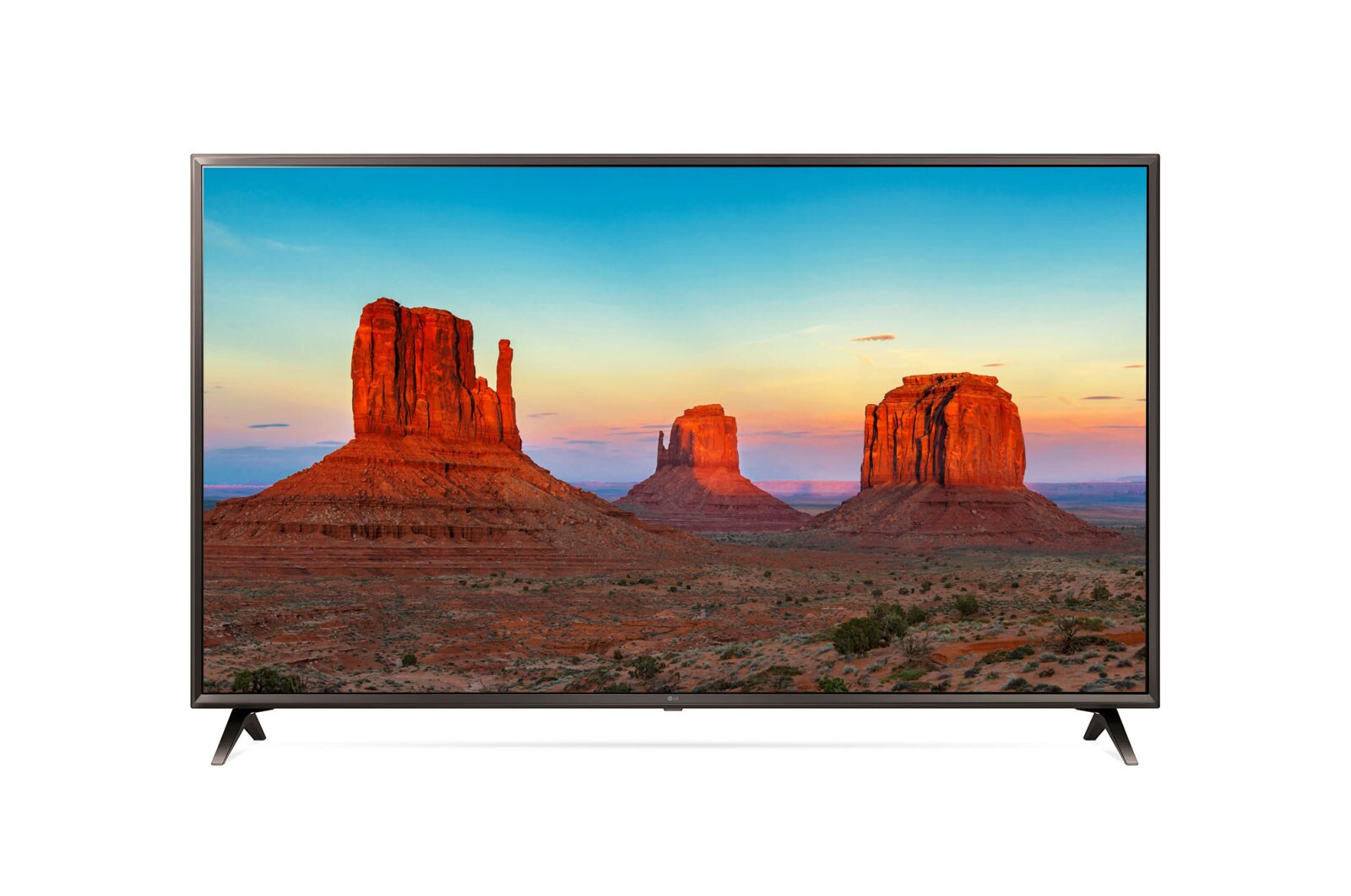 43” Ultra HD TV - AI ThinQ 43UK6300PTE tampak depan