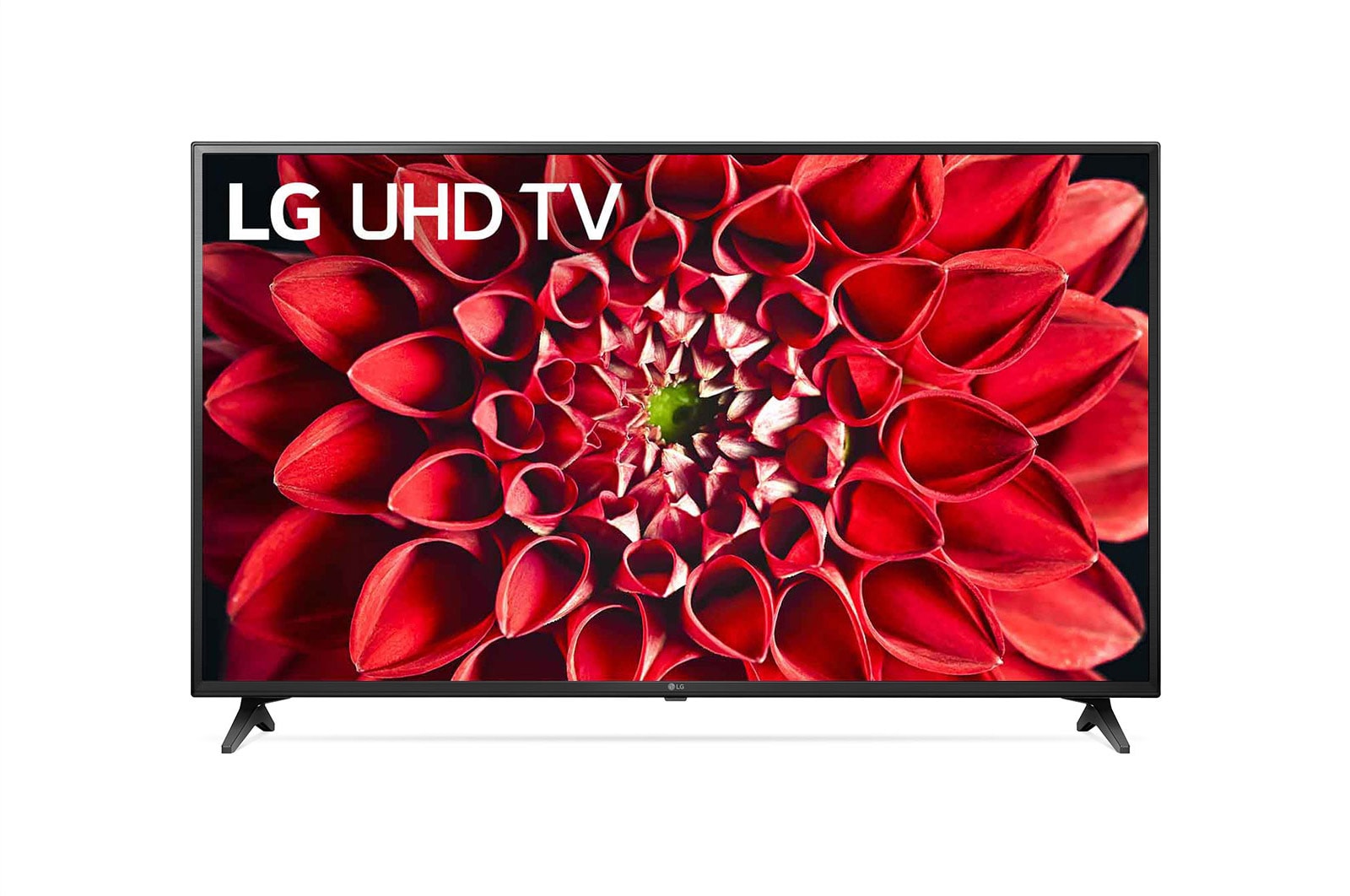 Front view of LG UN71 43 inci 4K Smart UHD TV 43UN7100PTA