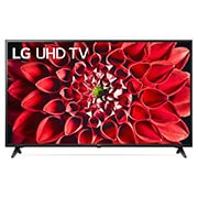 Front view of LG UN71 43 inci 4K Smart UHD TV 43UN7100PTA