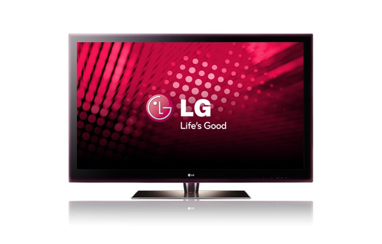 Front view of 47&#34; LED Infinia TV with Full HD, 100Hz TruMotion and 5,000,000:1 Dynamic Contrast Ratio 47LE7500