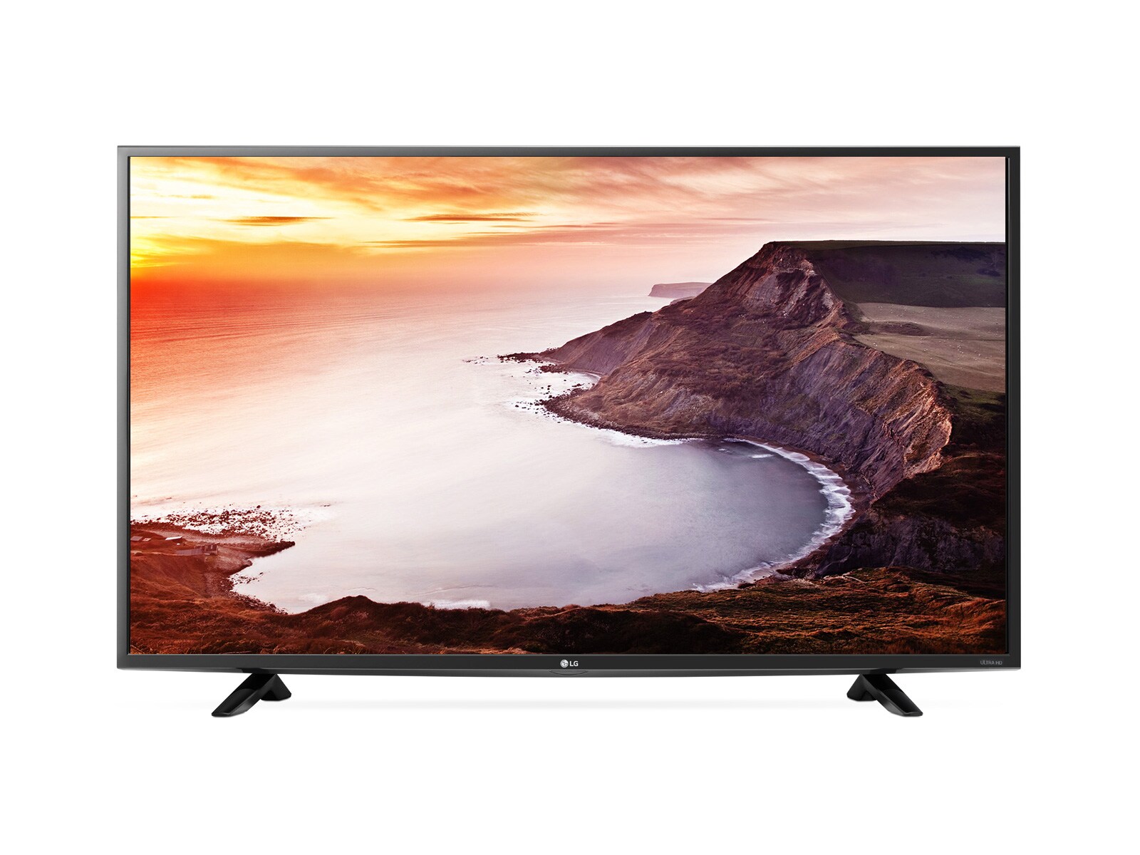 Front view of LG TV 49LF510T