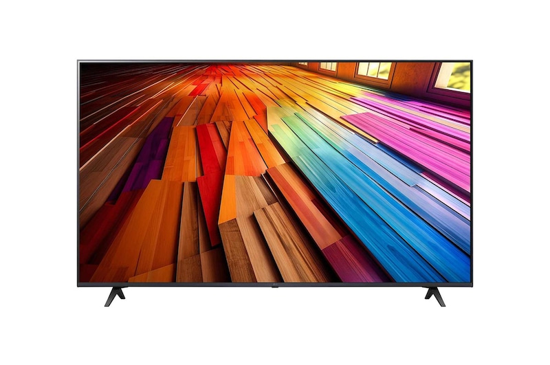 Tampak depan LG UHD TV, UT80