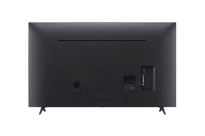 Tampak belakang LG UHD TV, UT80