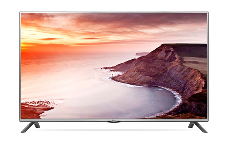 Front view of LG TV 55LF550T