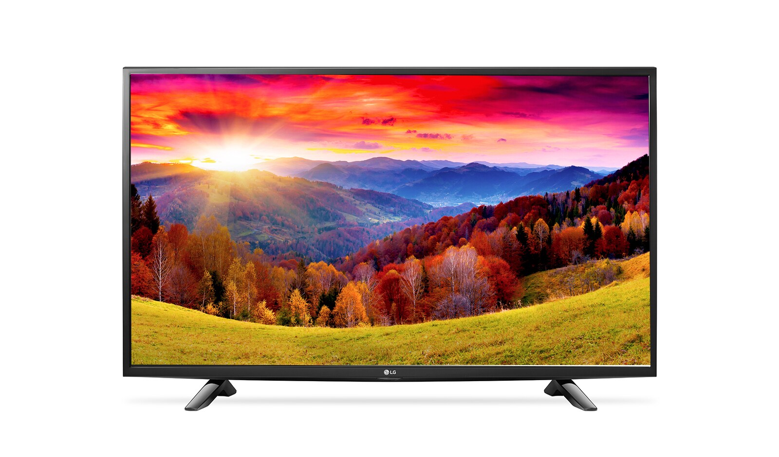Front view of LG FULL HD TV 55LH545T