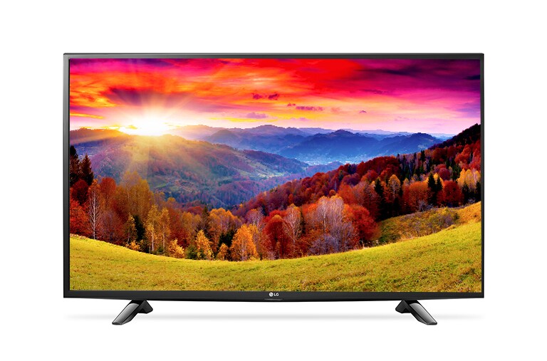 Front view of LG FULL HD TV 55LH545T