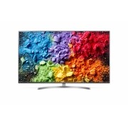 Front view of 55” NanoCell AI ThinQ – Cinema HDR &amp; Dolby Atmos 55SK8000PTA